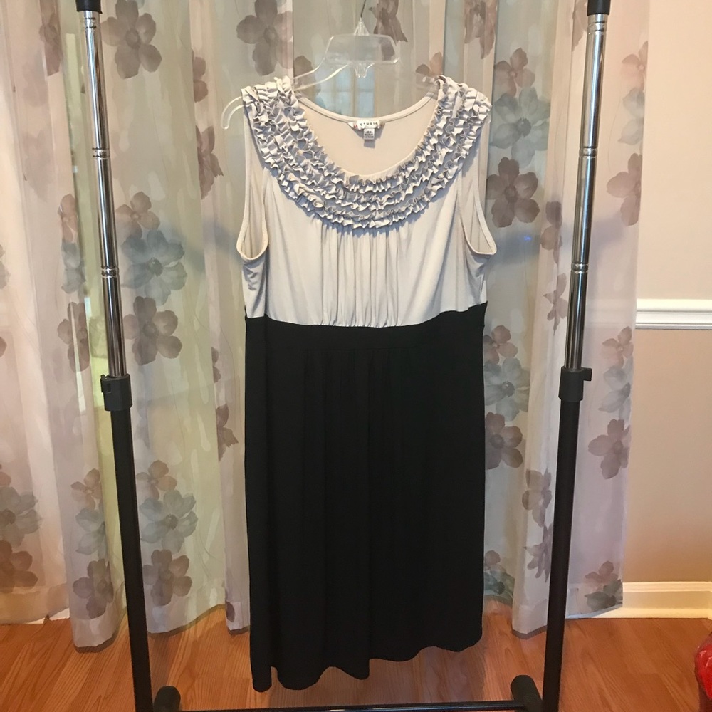 Black and White Dress